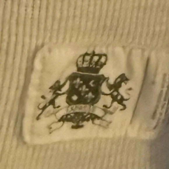 Express Men’s Large Y2K Raglan Waffle Thermal Long Sleeve Shirt|Crest Graphic - Picture 4 of 5